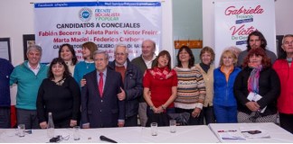 Lanzaron el Frente Socialista y Popular en Vicente López