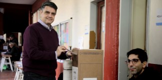 Jorge Macri votó en el Poveda
