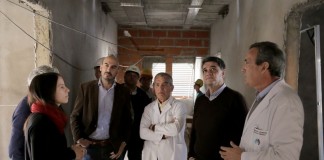 Jorge Macri y Soledad Martínez recorrieron obras en Maternidad Santa Rosa