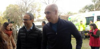 Valenzuela y Rodríguez Larreta mantuvieron una reunión con vecinos de 3F