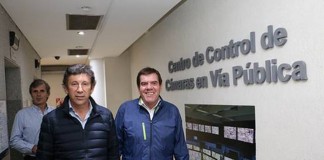 Posse y Guillermo Montenegro visitaron el Centro de Monitoreo