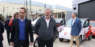 Tagliaferro y de la Torre inauguraron sede policial en Morón