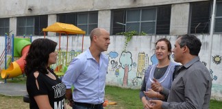 El municipio asistió a escuelas tras hechos vandálicos