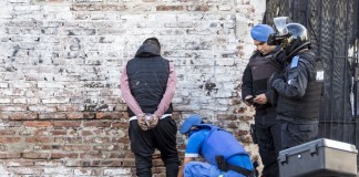 Megaoperativo de seguridad en el Barrio Carlos Gardel