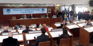 Movimiento de fichas en el Concejo 3F