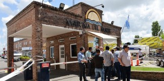 Idas y vueltas por el predio ocupado por Marina del Norte