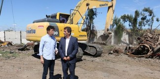 Posse y Ritondo visitaron el depósito fiscal de autos de Boulogne