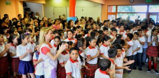 Jorge Macri encabezó el inicio de año lectivo