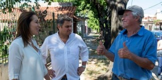 En primer timbreo de 2018, Vidal visitó San Martín