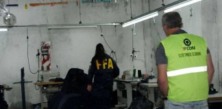 Clausuraron dos talleres clandestinos en Ciudadela