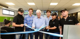 Andreotti inauguró la ampliación del Centro de Operaciones