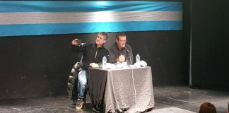 Boudou visitó Tigre y criticó el acuerdo con el FMI