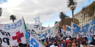 La Marcha Federal por Pan y Trabajo por dentro