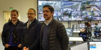 Valenzuela puso en marcha el nuevo Centro de Monitoreo