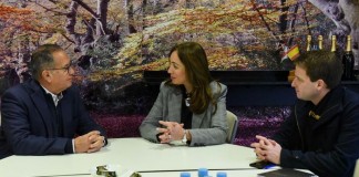 Descalzo pidió a Vidal por el hospital y la producción local