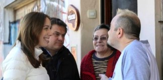 Vidal volvió a mostrarse con un López Medrano candidato