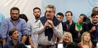 Visita de Rossi con pedidos de unidad peronista en San Martín