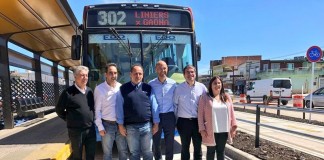 Tagliaferro y Dietrich participaron de las últimas pruebas del Metrobus