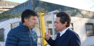 Posse y Sánchez Zinny visitaron escuela técnica de Boulogne