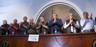 Otra jornada caldeada: paro general y supermartes para Caputo