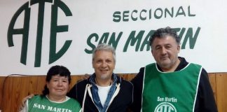 ATE Lista Verde presentó candidatos de auxiliares y municipales SM