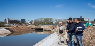 Jorge Macri recorrió la obra del Conducto Lavalle