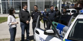 Presentaron en VL móviles recuperados del narcotráfico