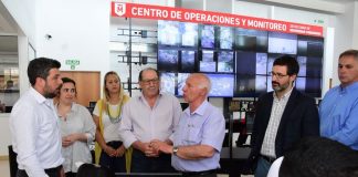 Los concejales recorrieron el Centro de Operaciones y Monitoreo