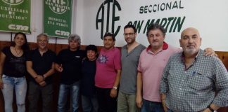 ATE San Martín firmó el estatuto del empleado municipal