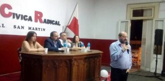 Di Tullio asumió la presidencia de la UCR San Martín