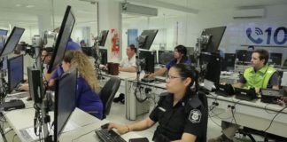 Despacho Unificado en el Centro de Monitoreo Urbano