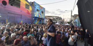 Con festejo popular, reinauguraron el Centro Cultural y Deportivo Peretz