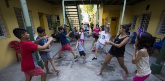 Chicos de La Cava participaron de espacio musical