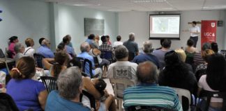 Reunión informativa con vecinos por extensión de red cloacal