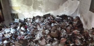 Incendiaron el ex centro clandestino RIBA en Morón