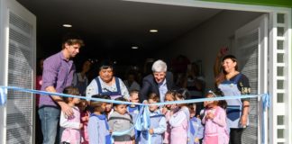 Inauguración de puesta en valor del Jardín 913