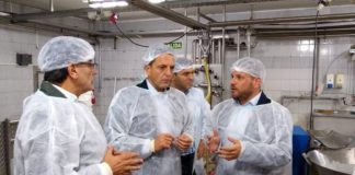 Massa compartió actividad con Diego Achilli