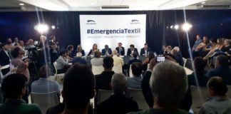 Reunión en SM de Mesa de Emergencia Textil