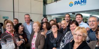 Tagliaferro y Cassinotti inauguraron nueva sede de PAMI