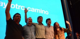 Máximo Kirchner y Lucas Ghi encabezaron convocatoria política – gremial