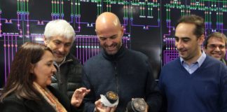 Tagliaferro y Dietrich inauguraron obras en la línea Sarmiento