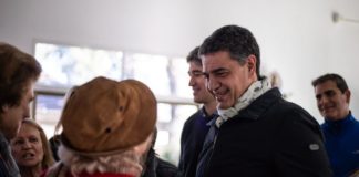 Actividad conjunta entre Jorge Macri, Ocaña y Adrián Pérez