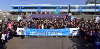 Katopodis inauguró túnel y desplegó tono de campaña