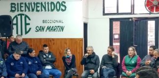 La Lista Verde, reelegida con amplitud en ATE San Martín
