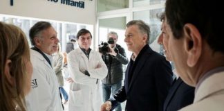 Macri y Posse recorrieron el Hospital Materno Infantil