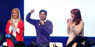 Cristina Fernández, al frente del cierre de  Kicillof