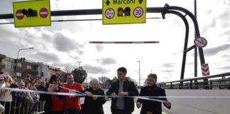 Inauguraron el túnel de Munro