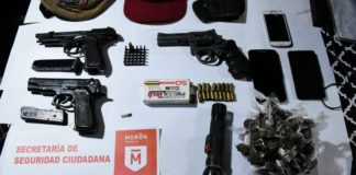 Cayeron dos bandas narco en 14 allanamientos