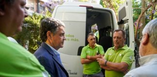 Jorge Macri recorrió remodelaciones de la UAP de Florida