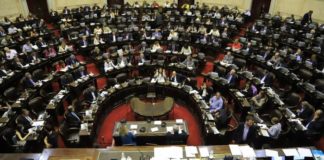 Media sanción a la ley de alquileres y la de góndolas